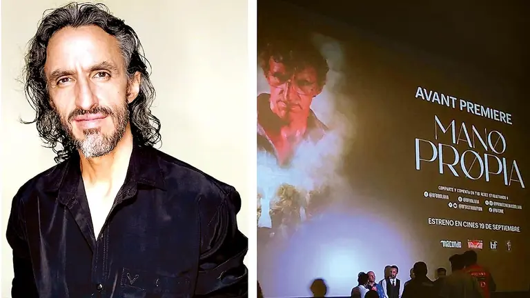 Entrevista al actor que protagoniza la película boliviana &lsquo;Mano propia&rsquo; (Gory Patiño), que tuvo su premier en Cochabamba.