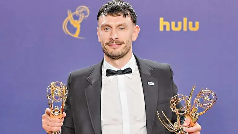 Con el pie de foto- Richard Gadd, premio a Mejor Actor en una Miniserie por &lsquo;Bebé Reno&rsquo;./ RRSS, EMMYS TELEVISION ACAD