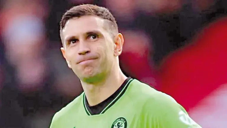 Emiliano Mart&iacute;nez, guardameta argentino./ TNT SPORT