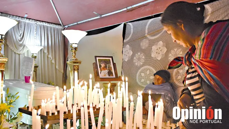 Velan a Richard Flores, joven asesinado en Co&ntilde;a Co&ntilde;a./ NO&Eacute; PORTUGAL