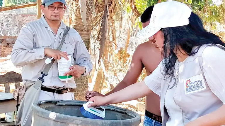 Brigadas contra el dengue./ MINISTERIO DE SALUD