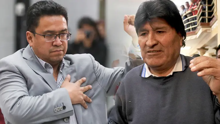 Evo contra el nuevo Ministro de Justicia: &lsquo;es el principal autor de mi inhabilitaci&oacute;n como candidato a senador&rsquo;