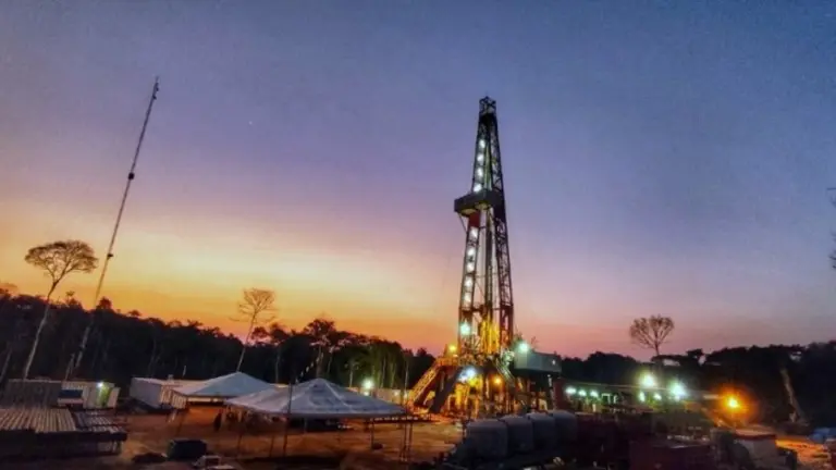 Un campo de explotaci&oacute;n de gas en Bolivia./ ABI