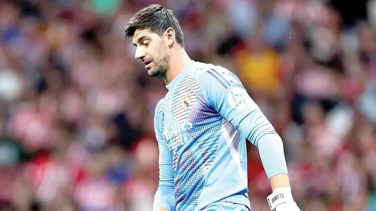 Thibaut Courtois ser&aacute; baja para el Merengue. / GOAL.COM