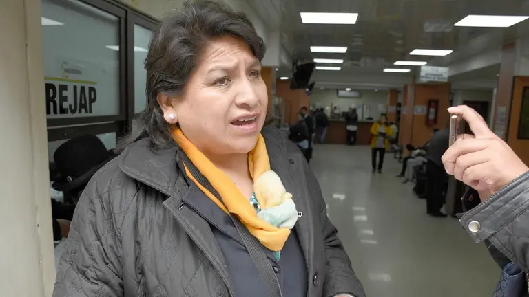 La ex vocal del Tribunal Supremo Electoral (TSE), Dina Chuquimia./ APG
