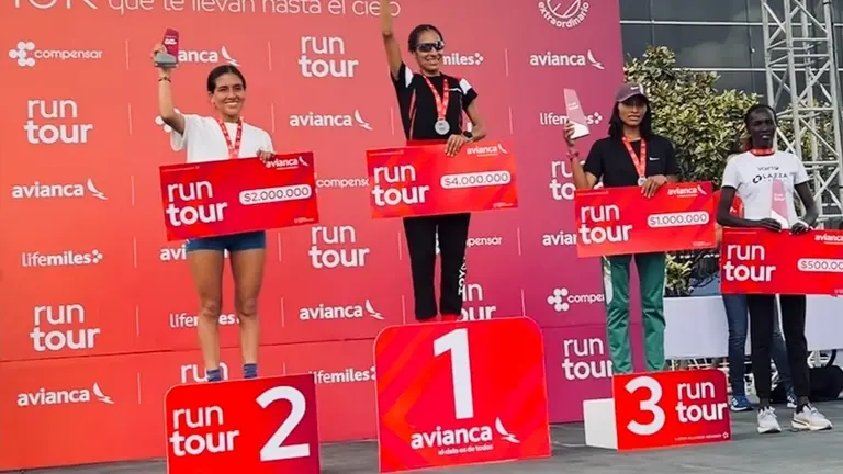 Benita Parra logr&oacute; el bronce en Bogot&aacute;. FAB.