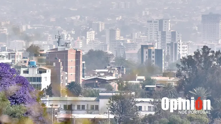 La contaminaci&oacute;n en la ciudad de Cochabamba./ NO&Eacute; PORTUGAL