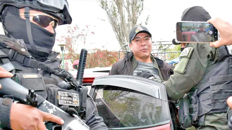 El exc&iacute;vico potosino Marco Antonio Pumari, apuntado dentro de la causa &ldquo;Golpe I&rdquo;./ APG