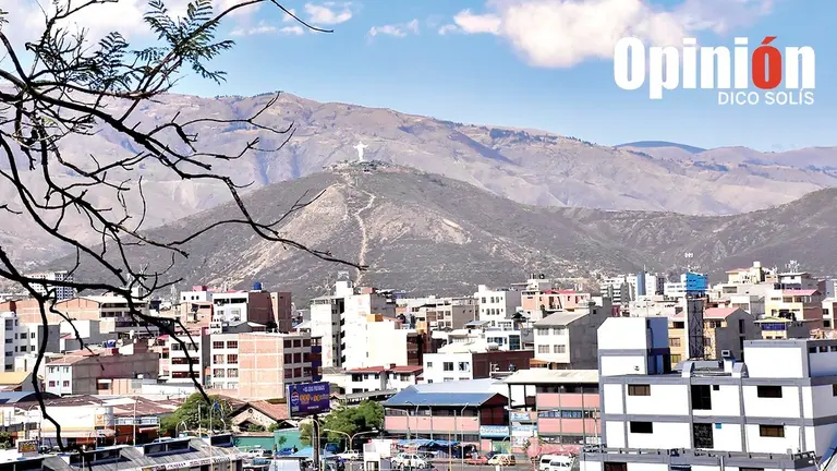 Imagen general de la ciudad de Cochabamba./ DICO SOL&Iacute;S