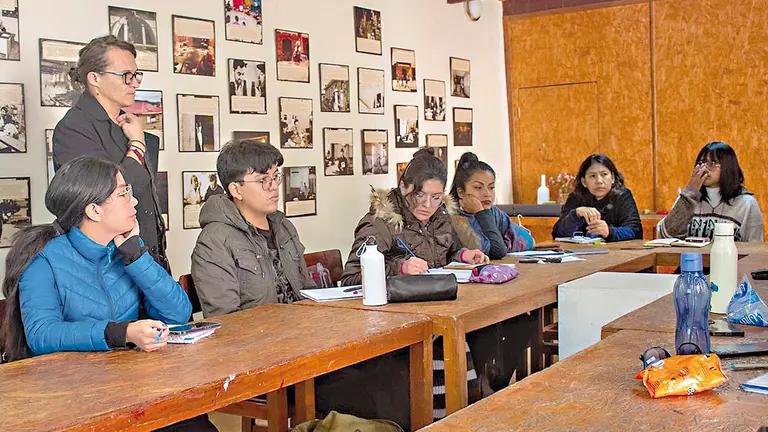 Participantes de los ciclos de &lsquo;Dramaturgia Boliviana&rsquo; 2024./ RRSS, PROYECTO MARTADERO