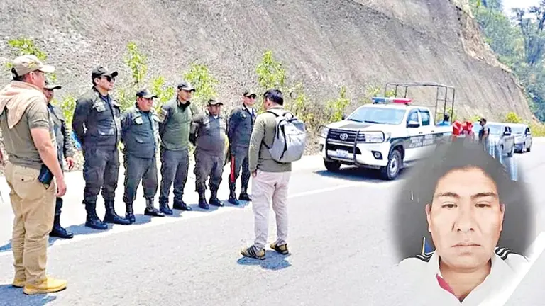 Policía buscaba a Omar Yucra, encontrado sin vida. / CORTESÍA