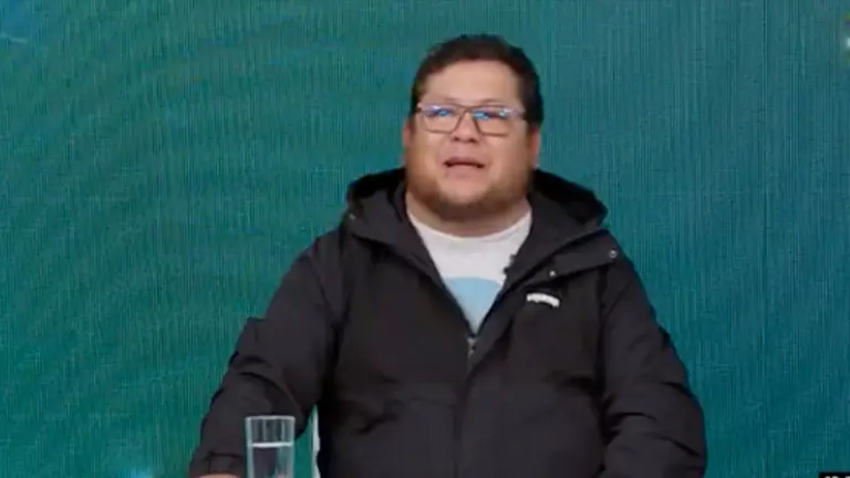 Erland Rodr&iacute;guez, ministro de Trabajo./ Captura BTv
