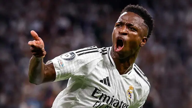 Vinicius Junior fue el héroe madridista ante el Borussia Dortmund. FACEBOOK REAL MADRID.