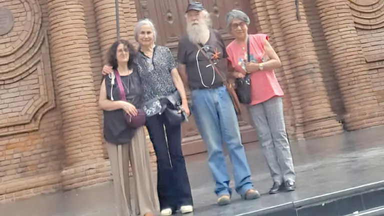 Delegaci&oacute;n chilena de escritores que participan de &lsquo;Altas Cumbres&rsquo; 2024./ CORTES&Iacute;A