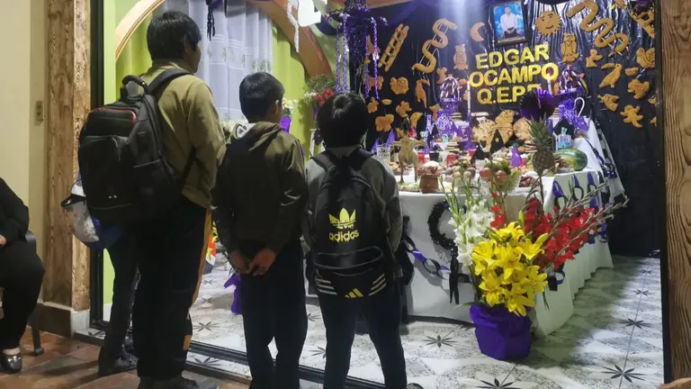 Un mast&rsquo;aku ofrecido por una familia para sus difuntos, en el municipio de Tarata. MELISSA REVOLLO