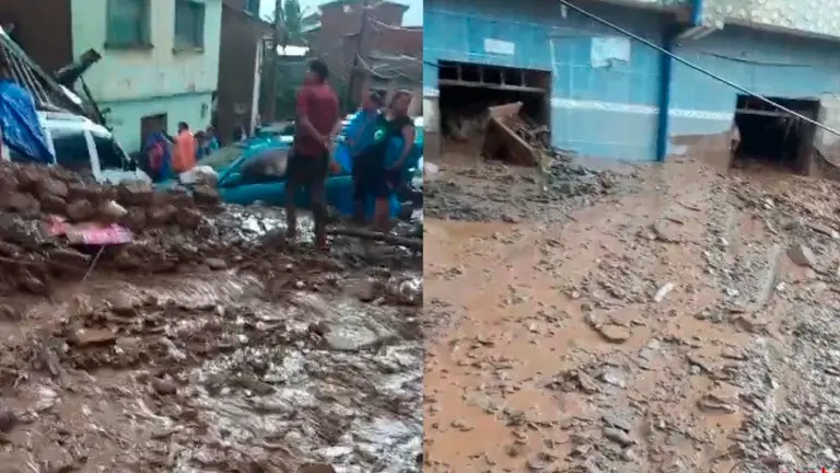 Imagen de la Mazamorra en La Asunta. Urgente.bo