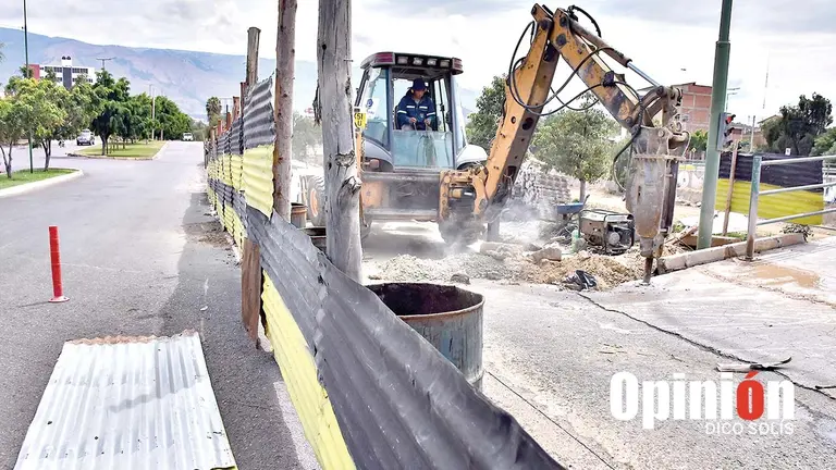 Avance de obras de la l&iacute;nea Amarilla del Tren Metropolitano, este 5 de noviembre./ DICO SOL&Iacute;S