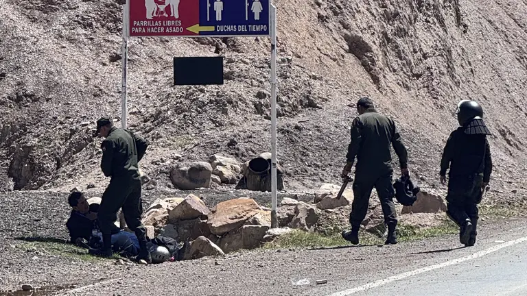 El momento en el que el fotoperiodista sufri&oacute; una descompensaci&oacute;n. OPINI&Oacute;N