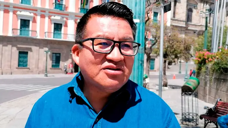 Diputado del MAS, Ren&aacute;n Cabezas. ERBOL