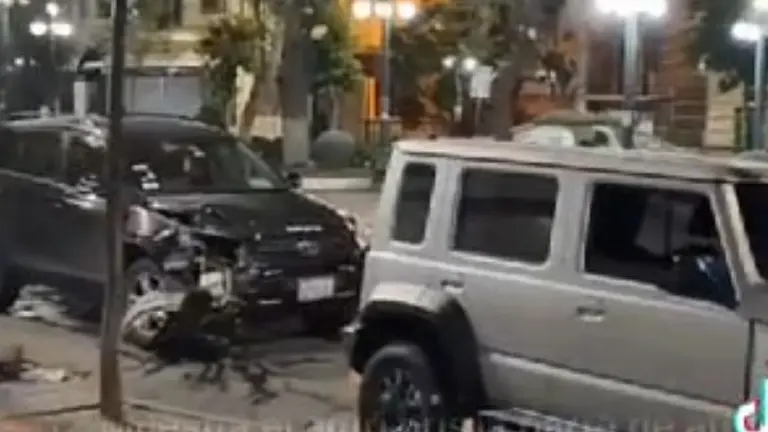 El coche del abogado Diego Jim&eacute;nez. CAPTURA DE PANTALLA.