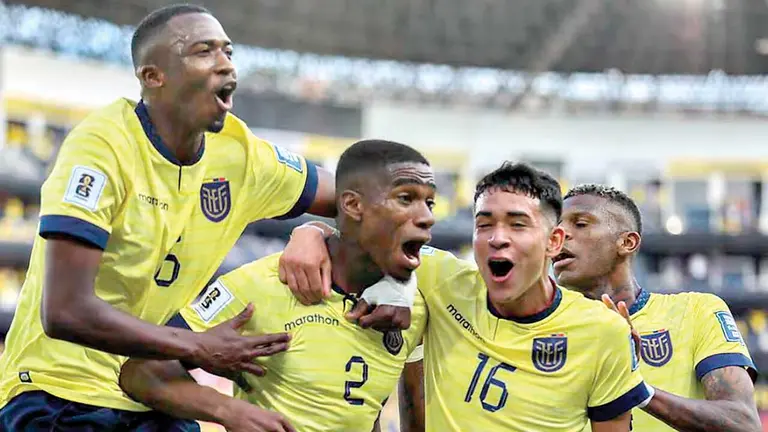 Futbolistas de la Tri celebran una conquista./ HAVOLINE DEPORTIVO