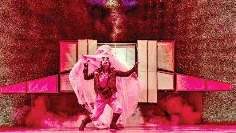 Puesta en escena de una obra del Festival de Teatro Bertolt Brecht./ CORTES&Iacute;A