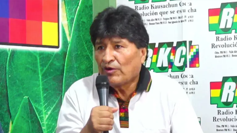 Evo Morales, expresidente de Bolivia./ CAPTURA RKC