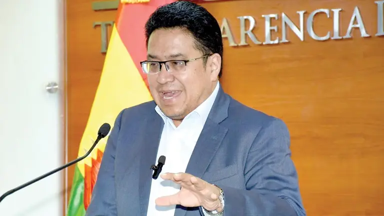 El ministro de Justicia, C&eacute;sar Siles./ APG