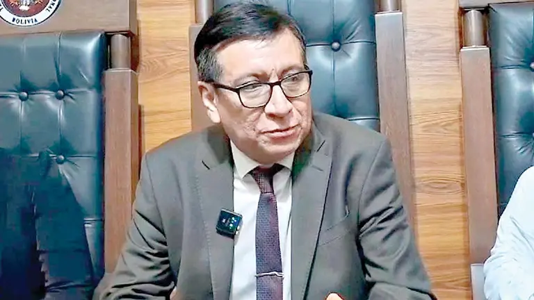 Gonzalo Hurtado Zamorano, el presidente del TCP./ APG