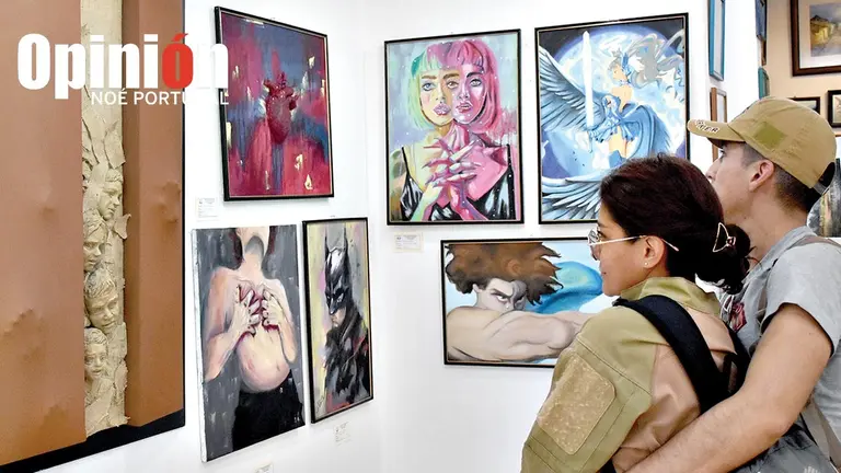 Exposici&oacute;n colectiva &lsquo;En peque&ntilde;o formato&rsquo; en Cochabamba./  NO&Eacute; PORTUGAL