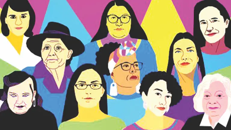 Arte de las activistas latinoamericanas presentes en la FIL Guadalajara 2024. / RIKI BLANCO