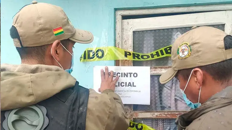 La casa donde se encontraron a los gatitos sin vida. Erbol