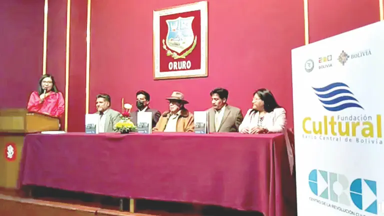 Presentaci&oacute;n del libro &lsquo;Biograf&iacute;a colectiva Oruro&rsquo;.  / RRSS, FUNDACI&Oacute;N CULTURAL BCB