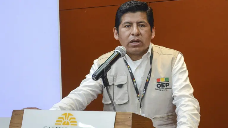 Tahuichi Tahuichi, vocal del Tribunal Supremo Electoral./ ABI