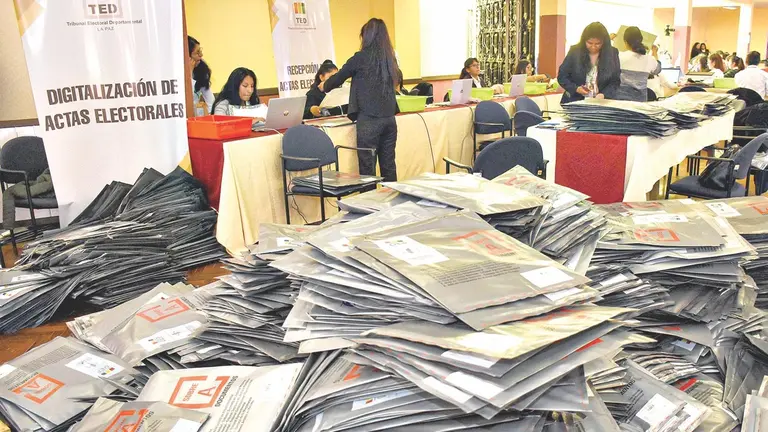 Los tribunales electorales se encargan de computar los datos de las Elecciones Judiciales. / APG