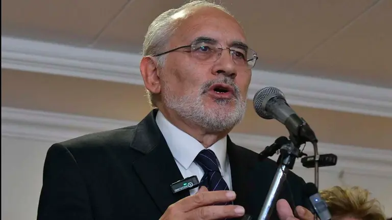 El expresidente Carlos Mesa. APG