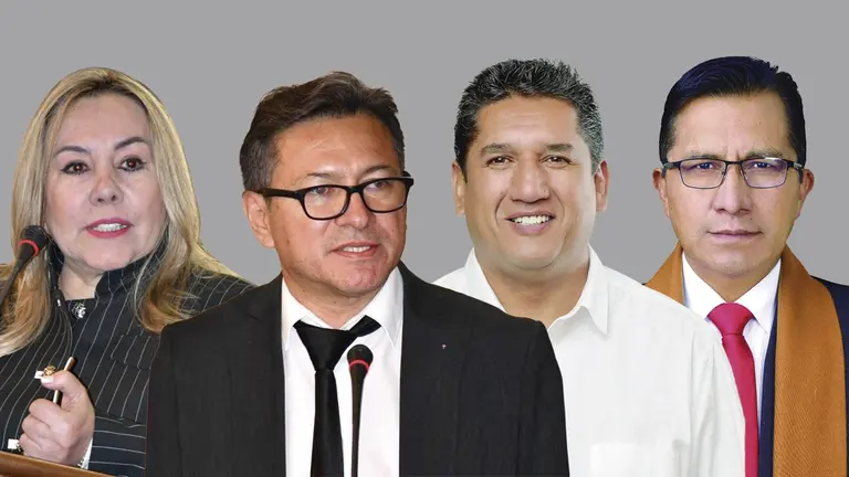 Algunas de las autoridades electas hasta el momento. Comp Opini&oacute;n