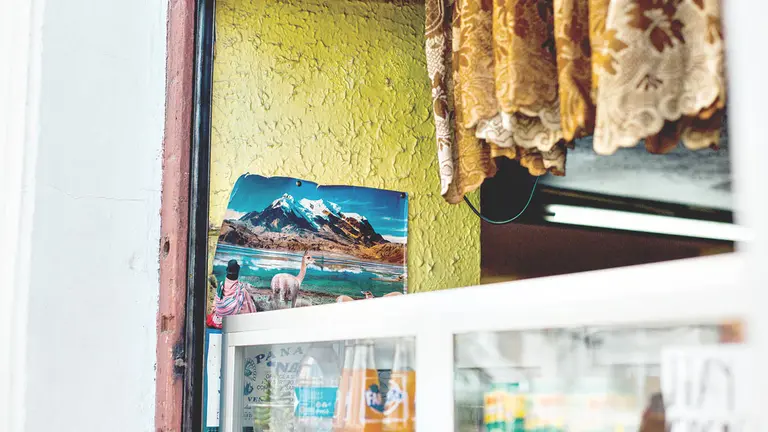 Fotografía de Dunn de un espacio de La Paz. / FOTOS- CORTESÍA