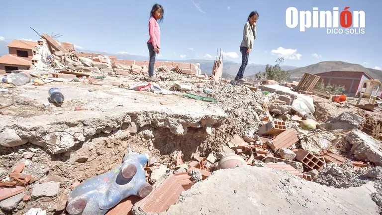 La zona de Takoloma, en la zona sur de la ciudad de Cochabamba./ DICO SOL&Iacute;S