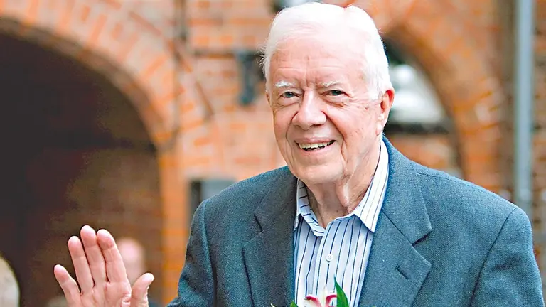 El expresidente de USA y ganador de tres Grammys, Jimmy Carter./ EL MUNDO