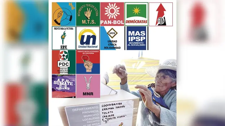 Partidos políticos habilitados para participar en las elecciones generales de este 2025.    /   COMPOSICIÓN OPINIÓN