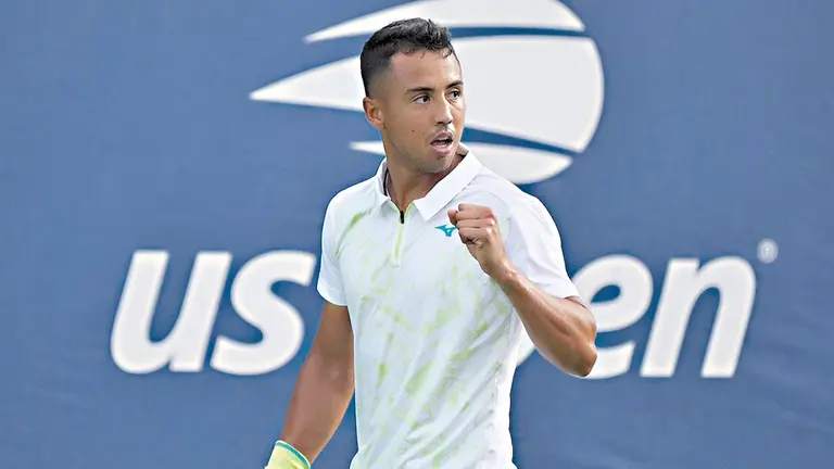 Hugo Dellien, el tenista boliviano mejor ubicado en el ranking ATP. / HUGO DELLIEN