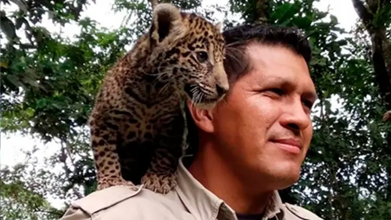 Marcos Uzquiano, el guadaparques afectado. Foto: Conservaci&oacute;n Internaciona
