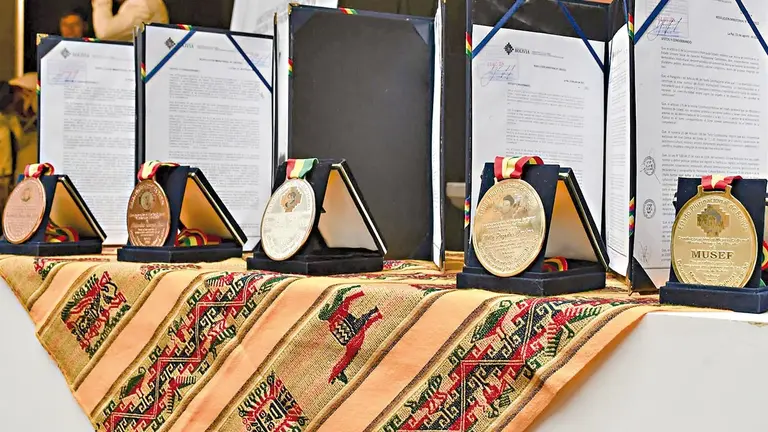 Premios de la Condecoraci&oacute;n al M&eacute;rito Cultural de la gesti&oacute;n 2024./ MINISTERIO DE CULTURAS