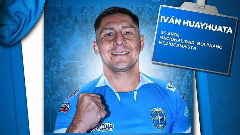 Iván Huayhuata renueva con San Antonio. FACEBOOK SAN ANTONIO BULO BULO.
