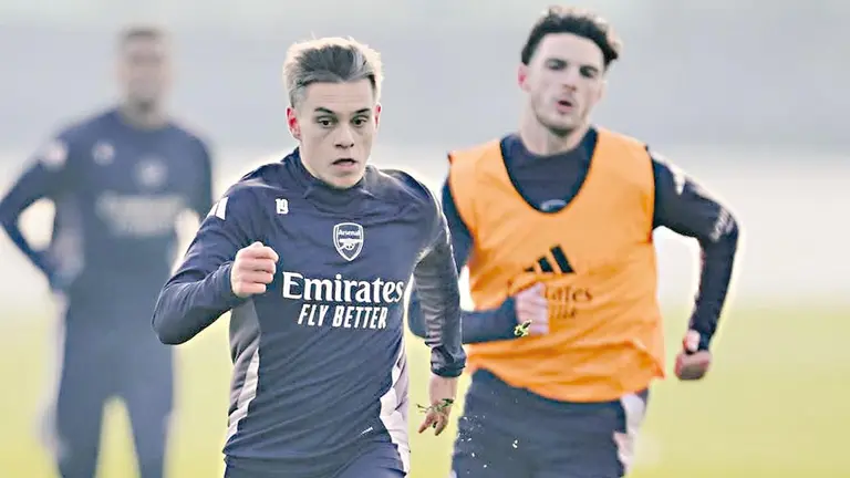 Una práctica del conjunto gunner. / FACEBOOK ARSENAL FC