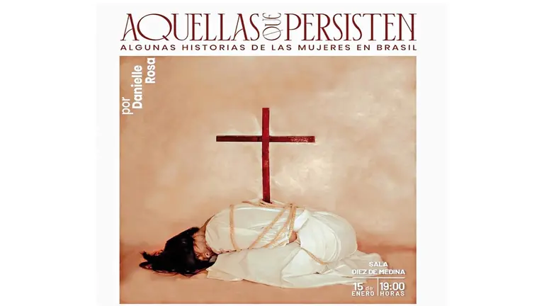 Arte promocional de la exposici&oacute;n &lsquo;Aquellas que 
persisten&rsquo; en el MNA./ RRSS, DANIELLE ROSA