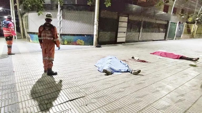 La Polic&iacute;a contin&uacute;a en la b&uacute;squeda del tercer implicado./ SAR BOLIVIA