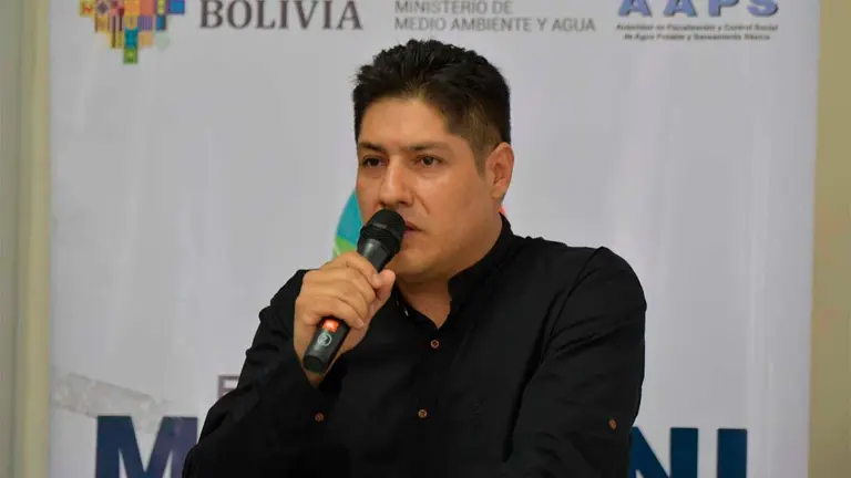 El ahora exministro de Medio Ambiente, Alan Lisperguer. MMMyA