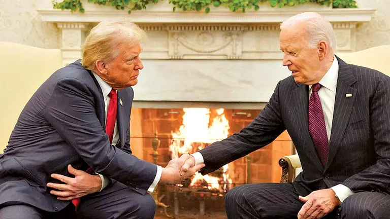 Donald Trump y Joe Biden./ FRANDE 24
